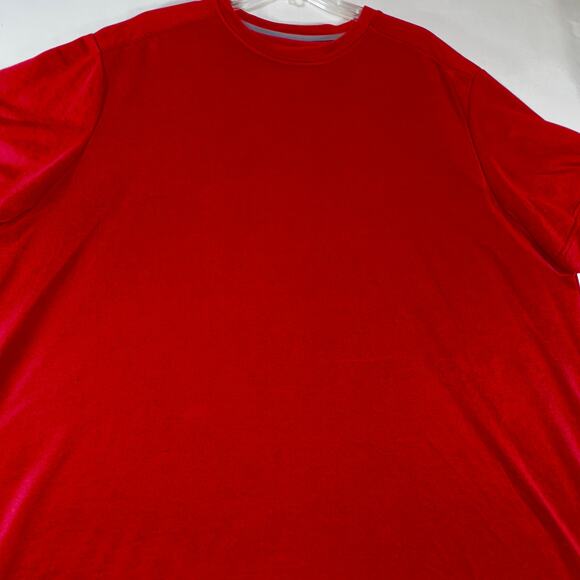 Starter Regular Fit Core Tee Mens 3XL Red Short Sleeve Workout Shirt Performance - Picture 5 of 9